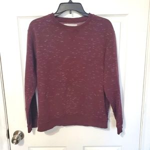 Zara Specials sweatshirt Daily Outfit maroon size Medium, M